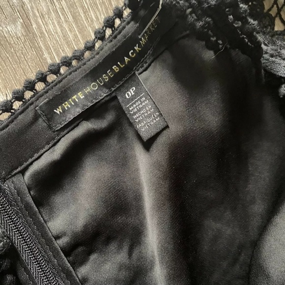 New White House Black Market Off Shoulder Dress 0P - Picture 6 of 9